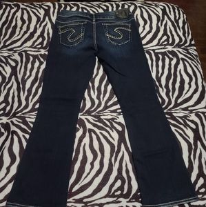Authentic silver jeans